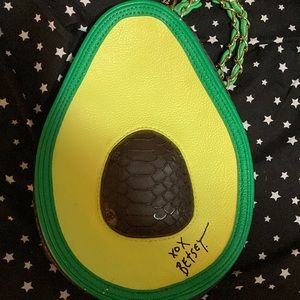 Betsey Johnson Avocado Clutch